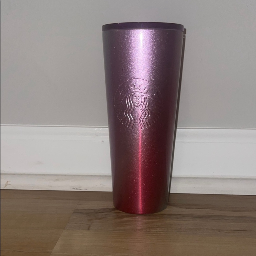 Starbucks Metallic Pink Tumbler